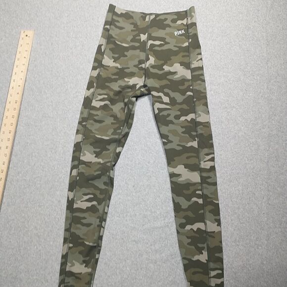 Victoria's Secret Pink Active Compression Legging High Waist Color Camo SZ Small - Picture 1 of 7